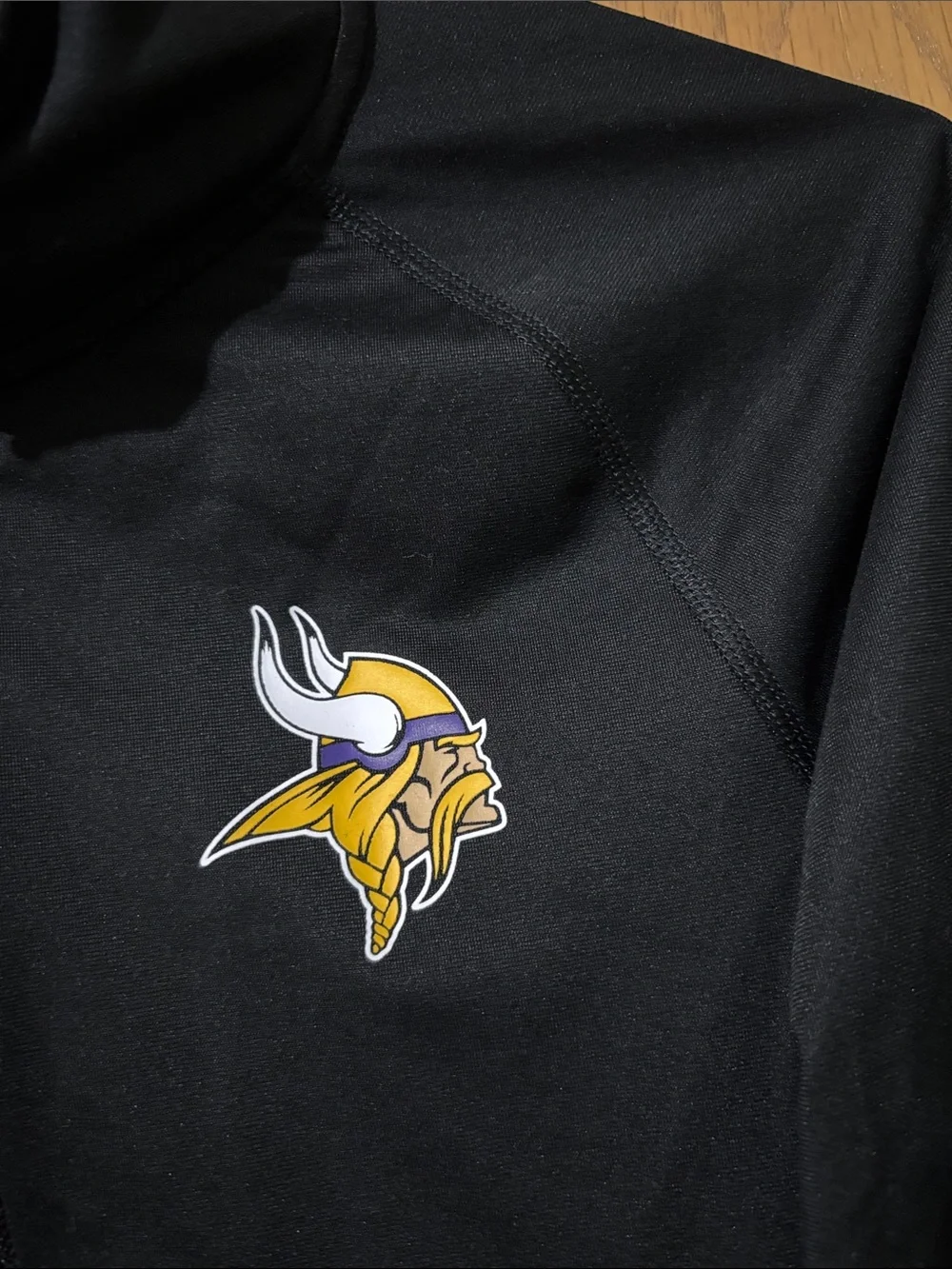 Minnesota Vikings Nike Black Womens XS Quarter-Zip Pullover dri-fit